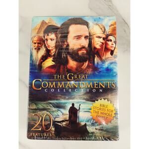 Bible Stories The Great Commandments DVD New Sealed 2 Disc The Living Christ